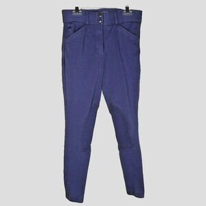 Dover Saddlery Youth sz 14 Riding Sport cotton blend tights breeches Equestrian